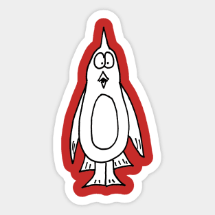 Carl the Cardinal Sticker